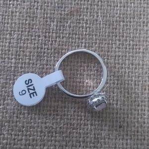 Fragrant Jewels Jewelry - Size 9 Silver Tone Ring Fragrant Jewels Jewelry - Size 9 Silver Tone Ring